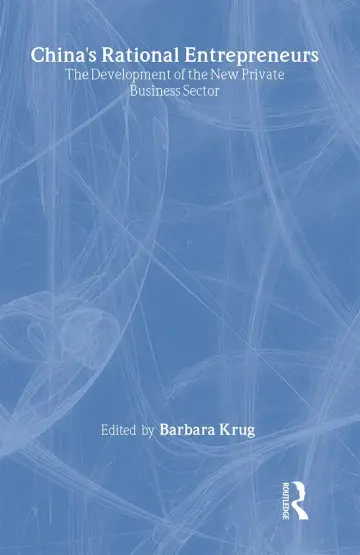 Cover of China's Rational Entrepreneurs