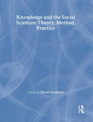Cover of Knowledge and the Social Sciences