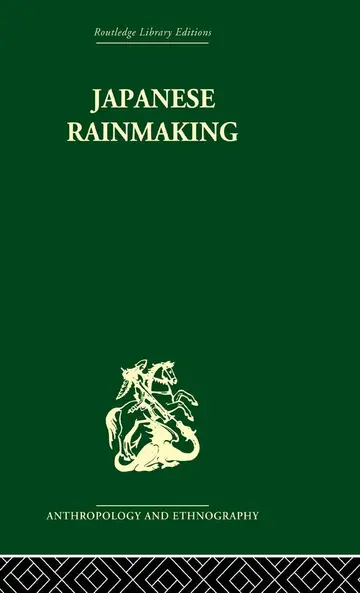 Cover of Japanese Rainmaking and Other Folk Practices