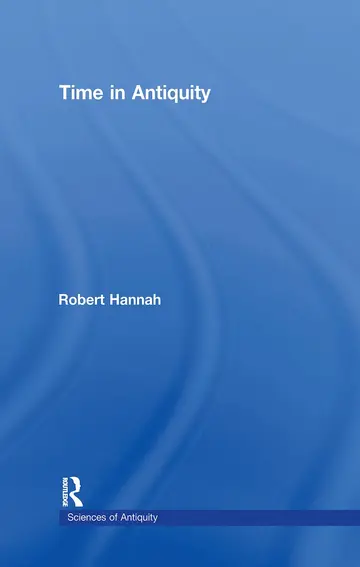 Cover of Time in Antiquity