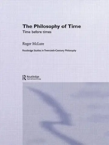 Cover of The Philosophy of Time