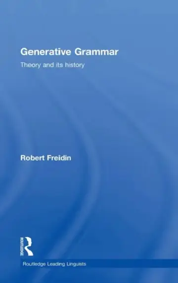 Cover of Generative Grammar