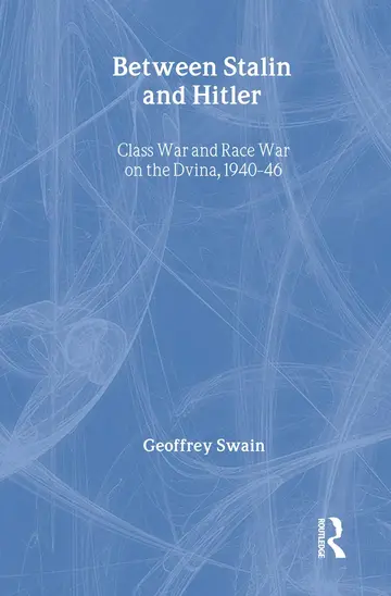 Cover of Between Stalin and Hitler