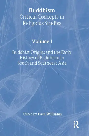 Cover of Buddhism Crit Conc Rel Stud Vol1
