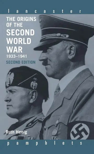 Cover of The Origins of the Second World War, 1933-41