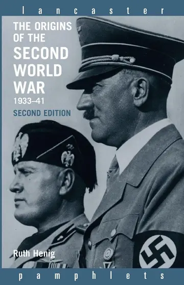 Cover of The Origins of the Second World War 1933-1941