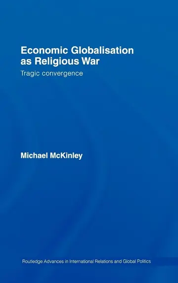 Cover of Economic Globalisation as Religious War