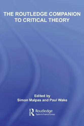 Cover of The Routledge Companion to Critical Theory