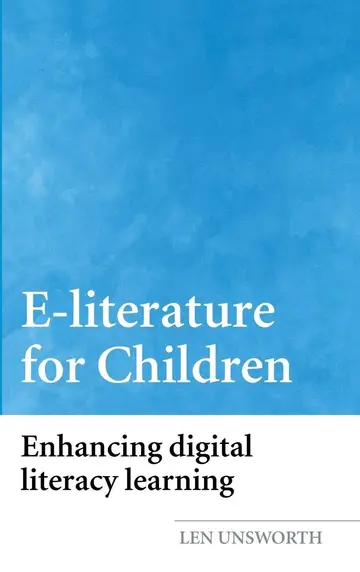 Cover of E-literature for Children