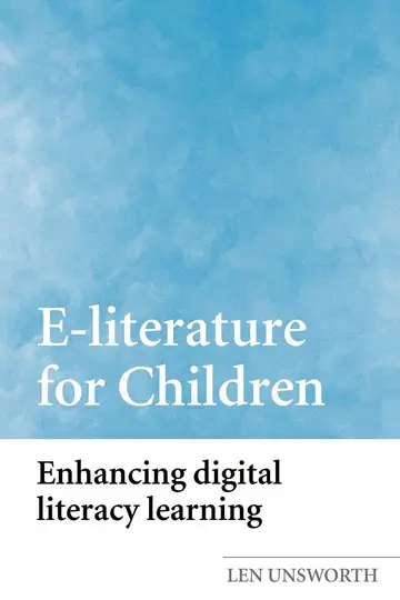 Cover of E-literature for Children