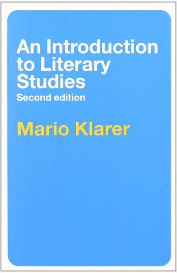 Cover of An Introduction to Literary Studies