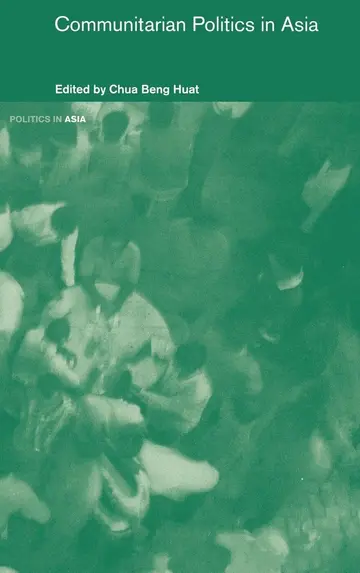 Cover of Communitarian Politics in Asia