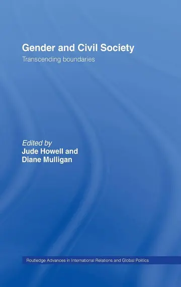 Cover of Gender and Civil Society
