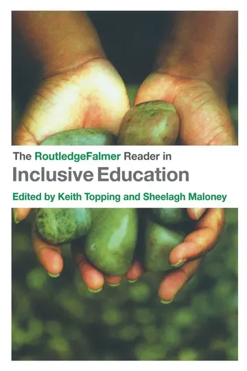 Cover of The Routledgefalmer Reader in Inclusive Education