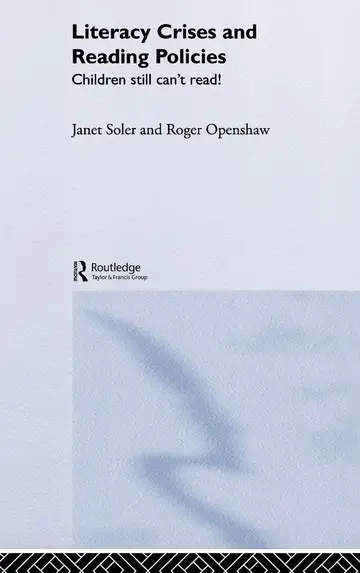 Cover of Literacy Crises and Reading Policies
