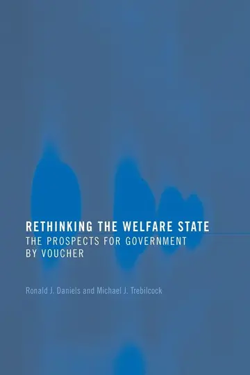 Cover of Rethinking the Welfare State
