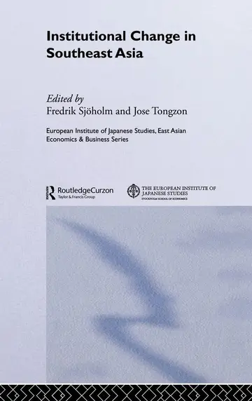 Cover of Institutional Change in Southeast Asia