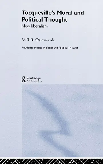 Cover of Tocqueville's Moral and Political Thought