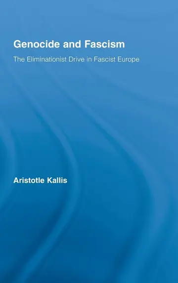 Cover of Genocide and Fascism