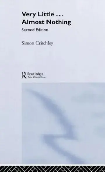 Cover of Very Little ... Almost Nothing