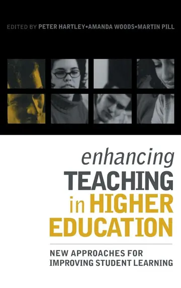 Cover of Enhancing Teaching in Higher Education