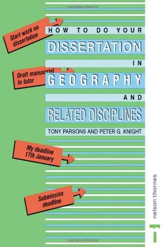 Cover of How to Do Your Dissertation in Geography and Related Disciplines