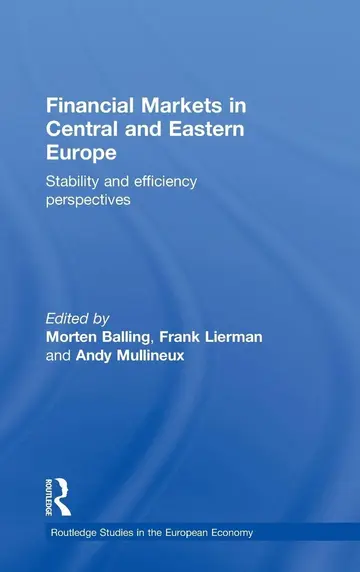 Cover of Financial Markets in Central and Eastern Europe