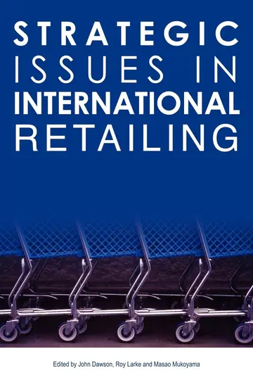 Cover of Strategic Issues in International Retailing