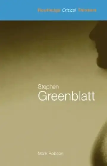 Cover of Stephen Greenblatt