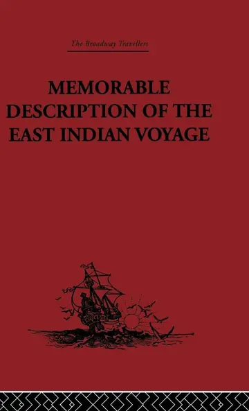 Cover of Memorable Description of the East Indian Voyage 1618-25