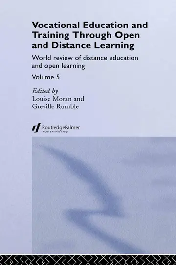 Cover of Vocational Education and Training Through Open and Distance Learning