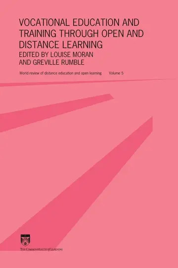 Cover of Vocational Education and Training Through Open and Distance Learning (5)