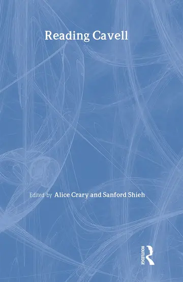 Cover of Reading Cavell