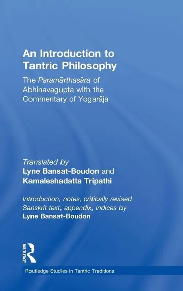 Cover of An Introduction to Tantric Philosophy