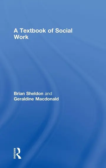 Cover of A Textbook of Social Work