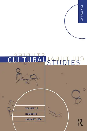 Cover of Cultural Studies Vol18 1 Jan 2