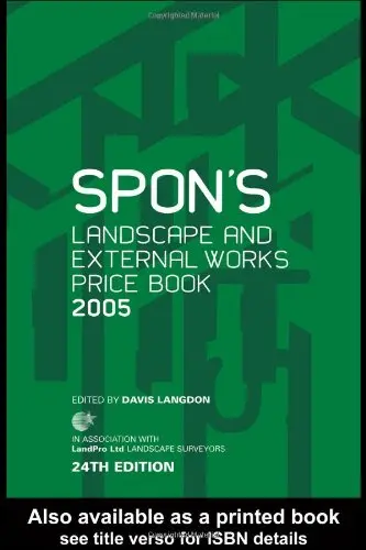 Cover of Spon's Landscape and External Works Price Book 2005
