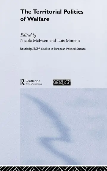 Cover of The Territorial Politics of Welfare