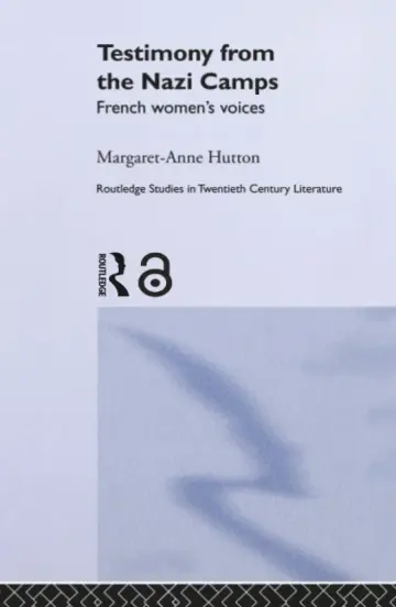 Cover of Testimony from the Nazi Camps