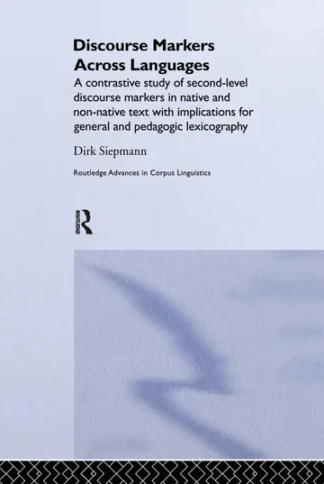 Cover of Discourse Markers Across Languages