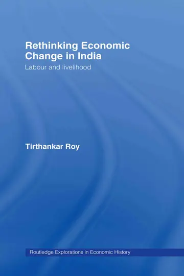 Cover of Rethinking Economic Change in India