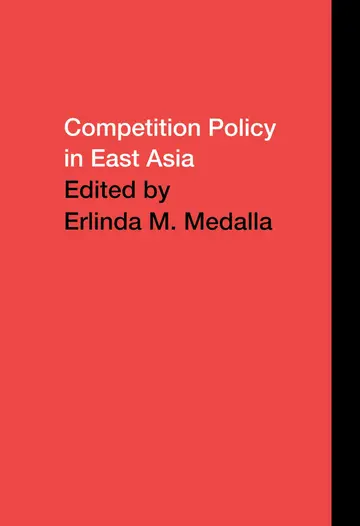 Cover of Competition Policy in East Asia