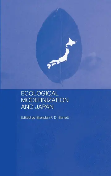 Cover of Ecological Modernization and Japan