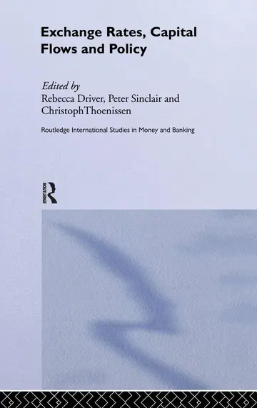 Cover of Exchange Rates, Capital Flows and Policy