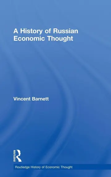 Cover of A History of Russian Economic Thought