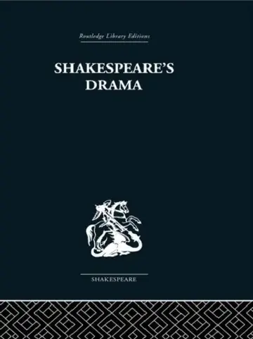 Cover of Shakespeare's Drama