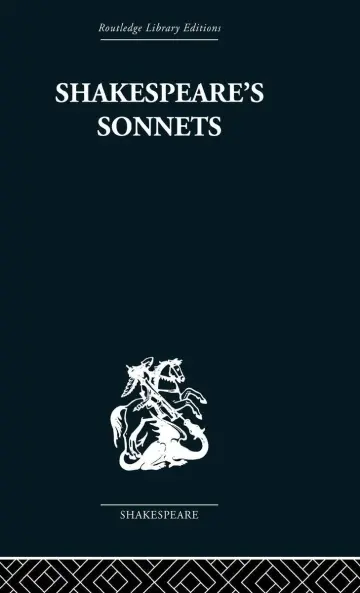 Cover of Shakespeare's Sonnets