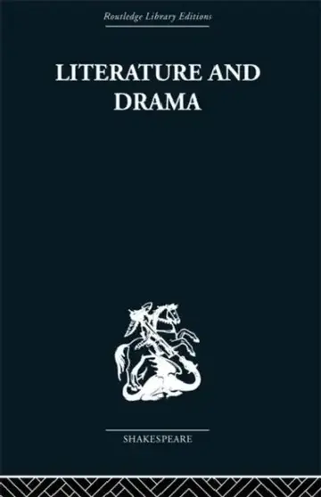 Cover of Literature and Drama