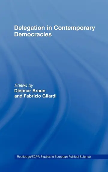 Cover of Delegation in Contemporary Democracies