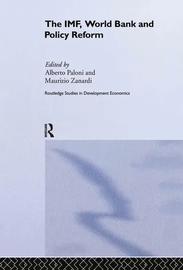 Cover of The IMF, World Bank and Policy Reform